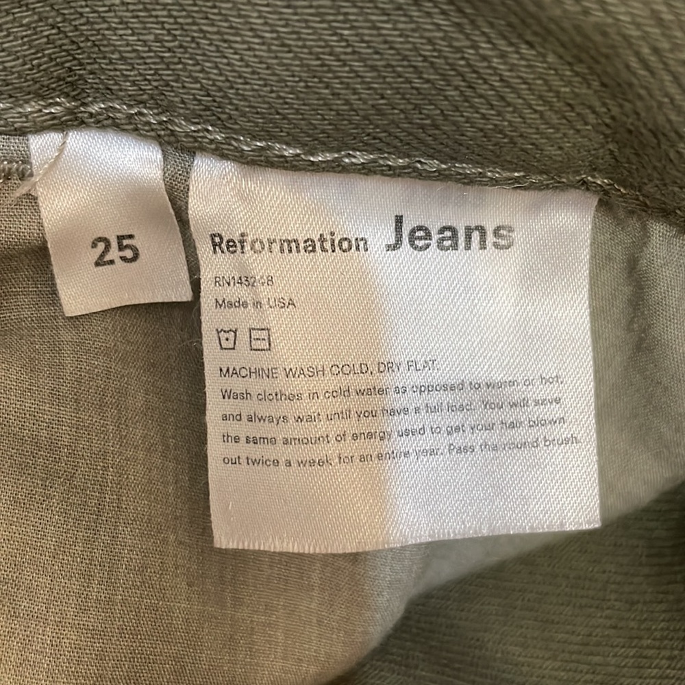 Reformation Bailey High Rise Utility Pant - Picture 7 of 9